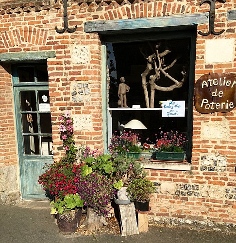 façade de l'atelier