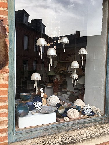 Atelier Anne Gosselin vitrine