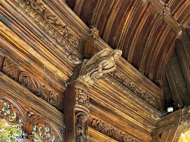 Le Porche de l'Église Saint-Sulpice - Ry 1