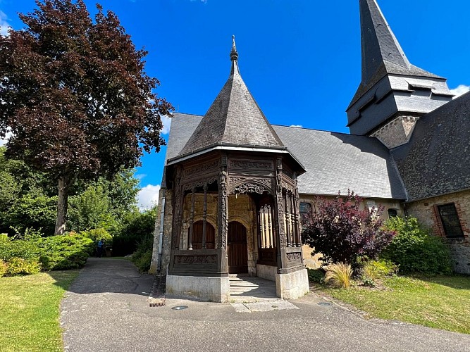 Le Porche de l'Église Saint-Sulpice - Ry 3