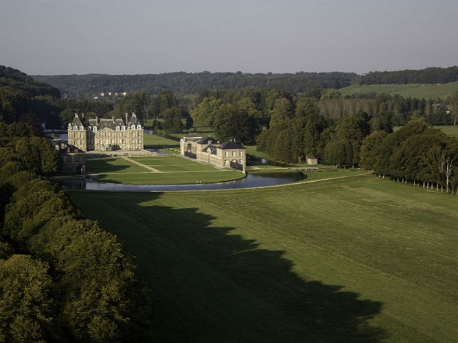 Cany-Barville-chateau aerien-2-2008©SMT-Altipixel