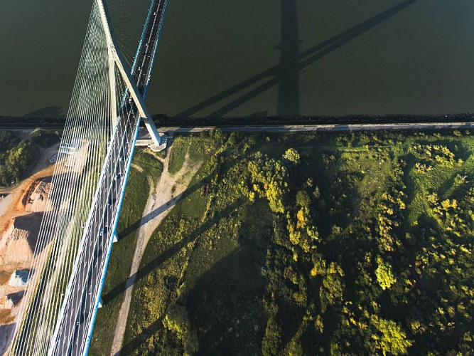 Vallée de Seine - Pont de Normandie