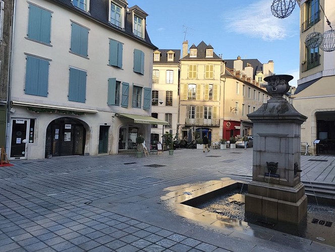 Place Reine Marguerite - Pau - les maisons du 19ème