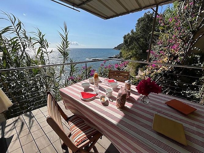 LES PIEDS DANS L'EAU