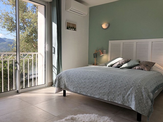 Chambre double vue montagne