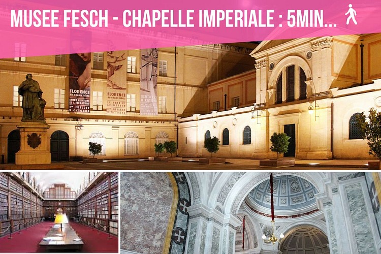 10s Point d'Intérêt Musée Fesch et Chapelle Impériale