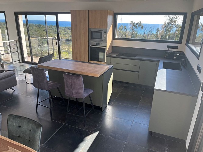 Villa Kalinas_Cuisine aménagée