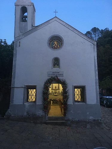 Chapelle St Antoine à Calenzana en Balagne