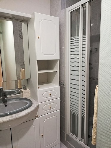 Gite des ramparts_pont de larche_salle de douche_4 personnes