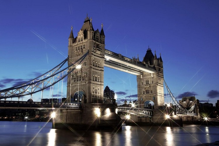 Bustour in London bei Nacht