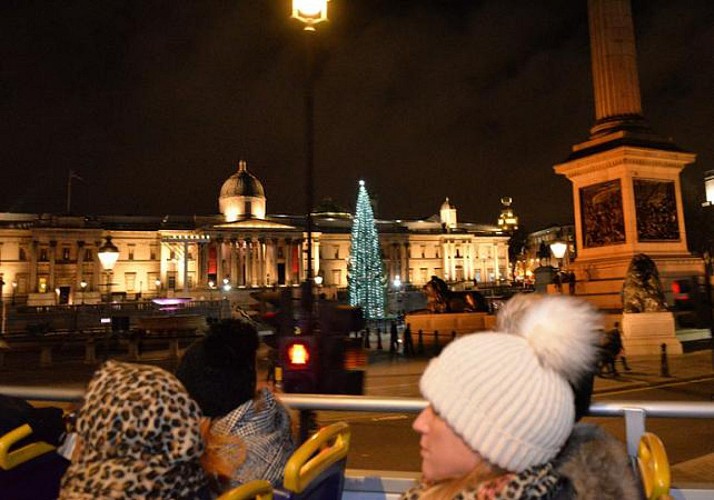 Bustour in London bei Nacht