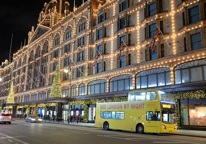 Bustour in London bei Nacht