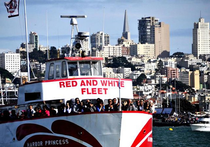 Croisière dans la baie de San Francisco – Du Golden Gate au Bay Bridge (1h30)