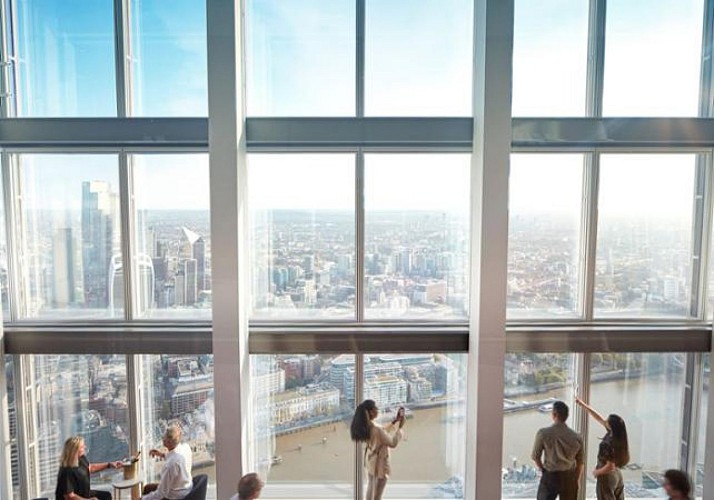 The Shard – Priority-access tickets for Europe’s tallest tower - champagne option
