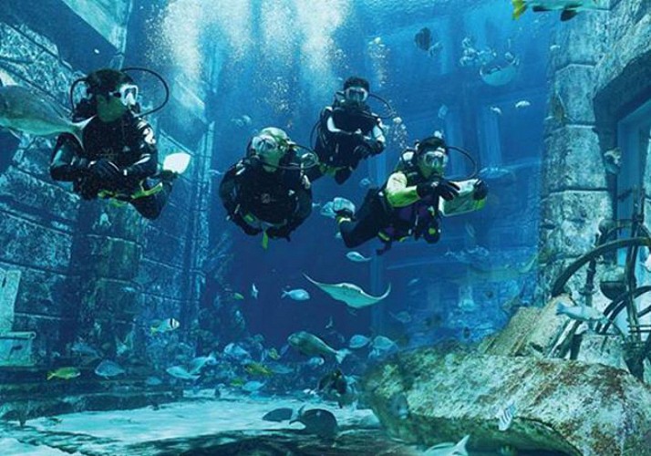 2 in 1 Tickets: Wasserpark „Aquaventure“ + Aquarium „The Lost Chambers“