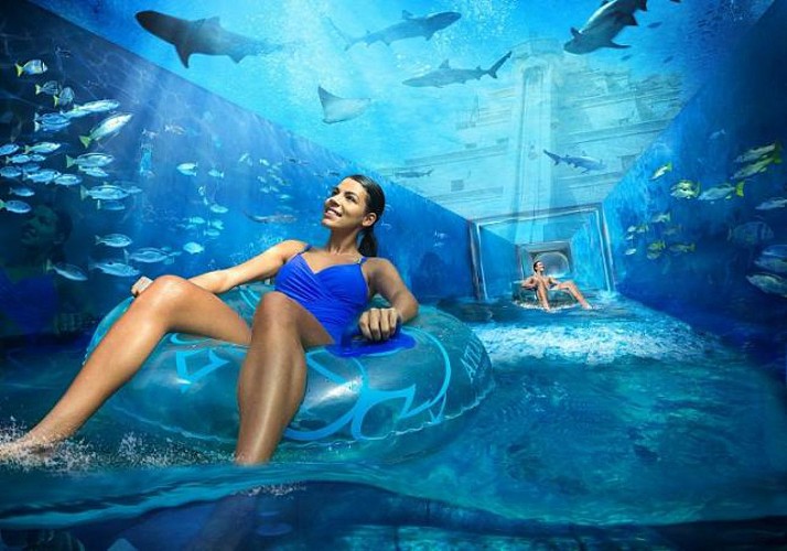 Atlantis Aquaventure ticket (combo with Lost Chambers aquarium in option) - Dubai