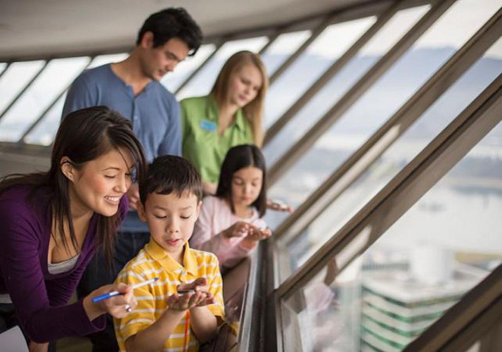 Eintrittsticket für die Panorama-Plattform Vancouver Lookout