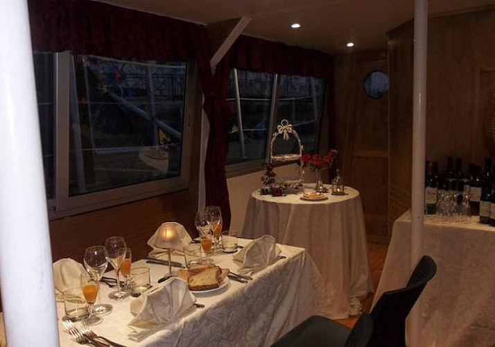 Dîner croisière sur le Tibre