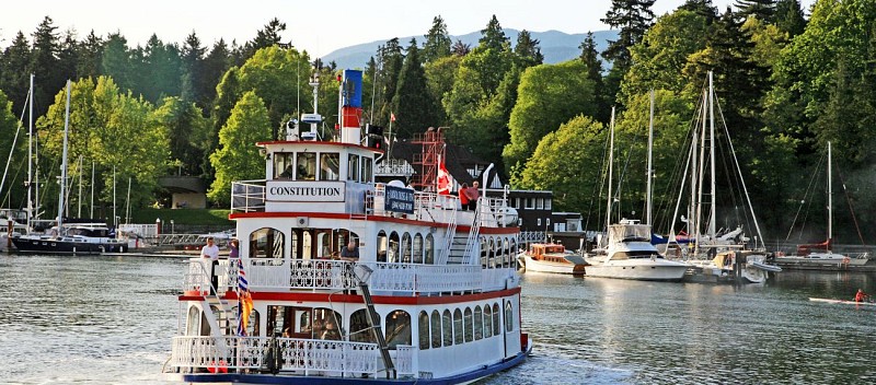 Croisière en bateau à aube à Vancouver