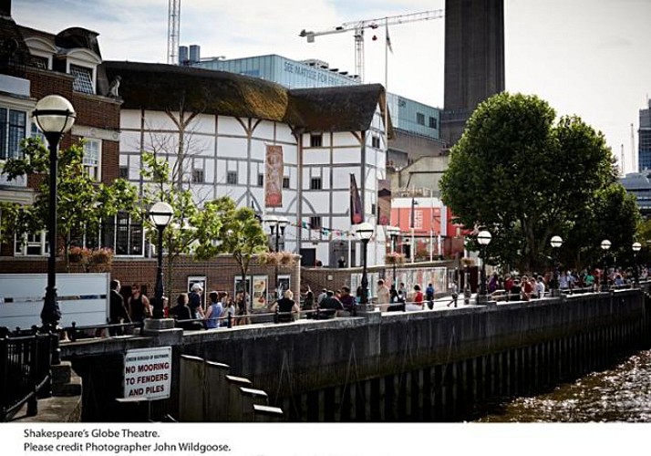 Guided tour of Shakespeare's Globe Theatre with optional Afternoon Tea – London