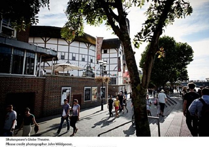 Guided tour of Shakespeare's Globe Theatre with optional Afternoon Tea – London