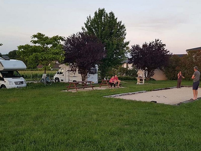 Domaine des Cormiers Roux, Eric Gaucher - Aire de camping-car