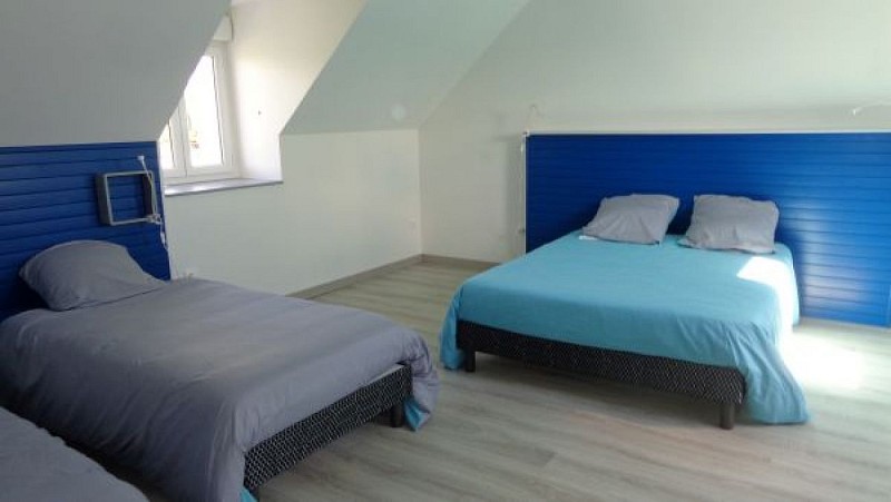 chambre bleue