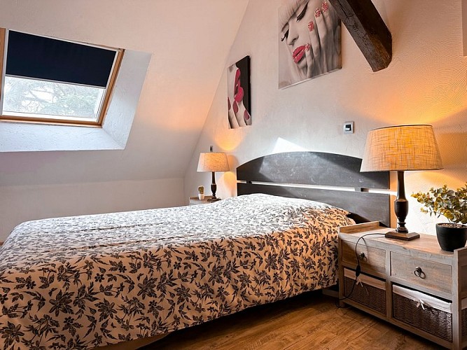 Gite de la Longère grande chambre