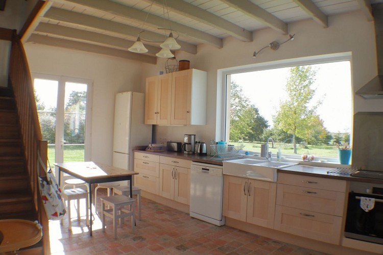 Cuisine les Oliviers - Nouans-les-Fontaines Loches Val de Loire