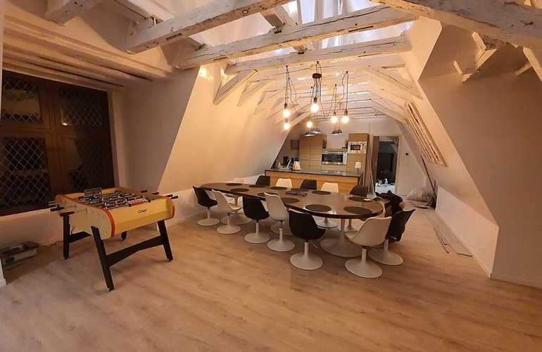 Gite Loft salle a manger