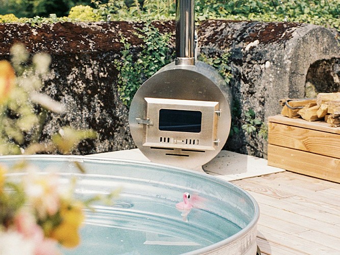 Le bain nordique, parfait pour se prélasser