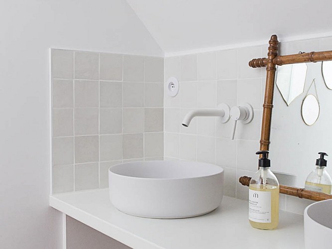 La salle de bain de la chambre Nid