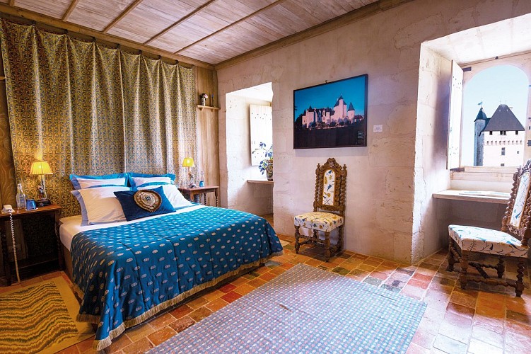 Hotel du Rivau - chambre Henri II ©chateaudurivau