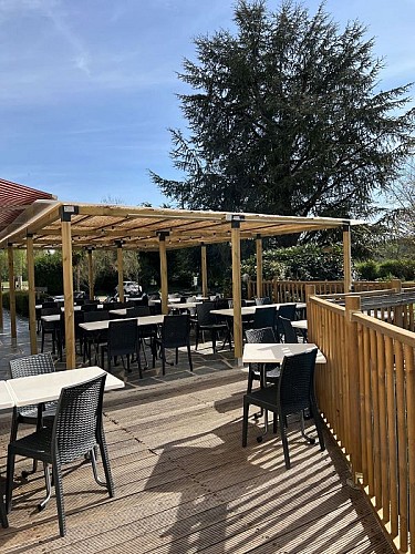 La brasserie - Camping Le Moulin Fort - Francueil