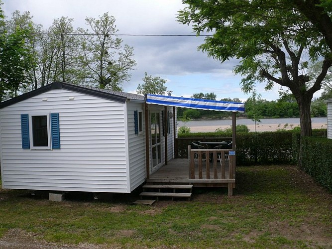 Camping La Poterie - Vue sur Loire