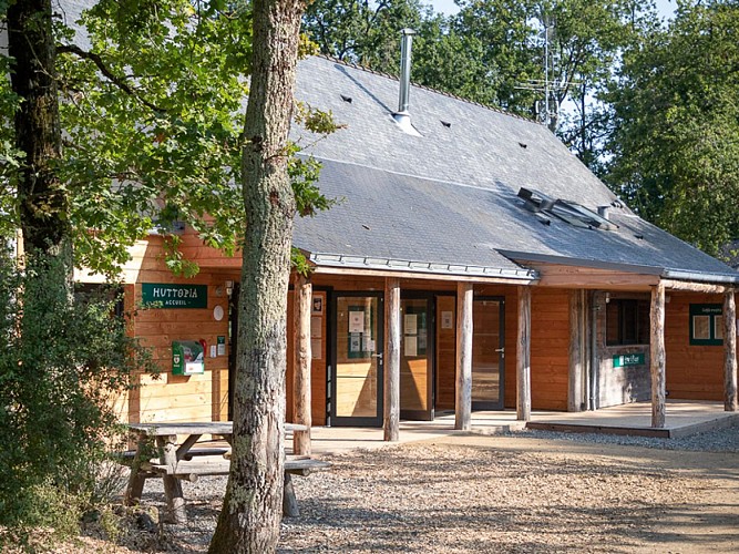 Huttopia entrée