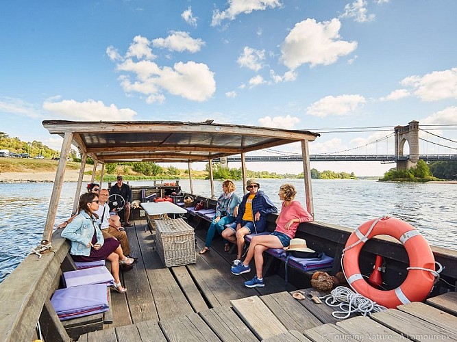 Balade en bateau traditionel avec Endremage - Val de Loire