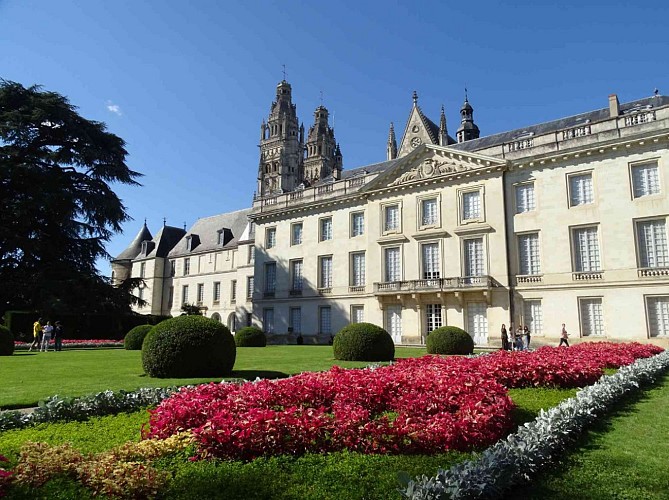 Musée des Beaux-arts de Tours. Façde sur jardin
