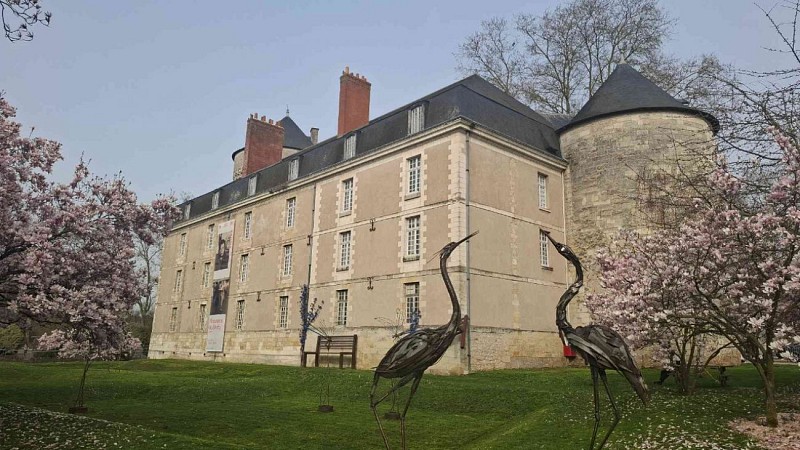 Vue du Centre d'exposition du Château de tours