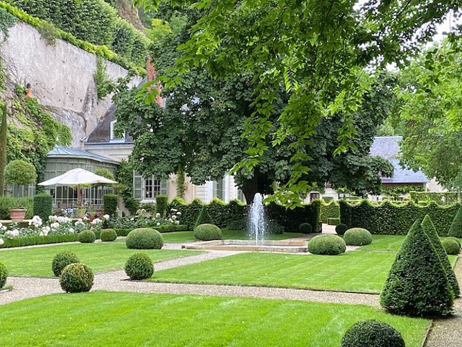 Jardin du Manoir des Basses Rivères - Rochecorbon Touraine Val de Loire