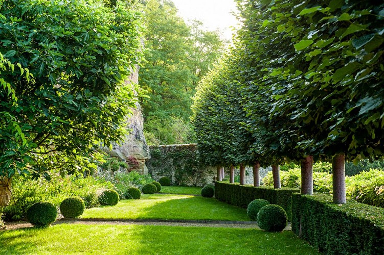 Jardin du Manoir des Basses Rivères - Rochecorbon Touraine Val de Loire