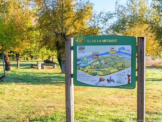 Ile de la Métairie, Espace Naturel Sensible - La-Ville-aux-Dames 