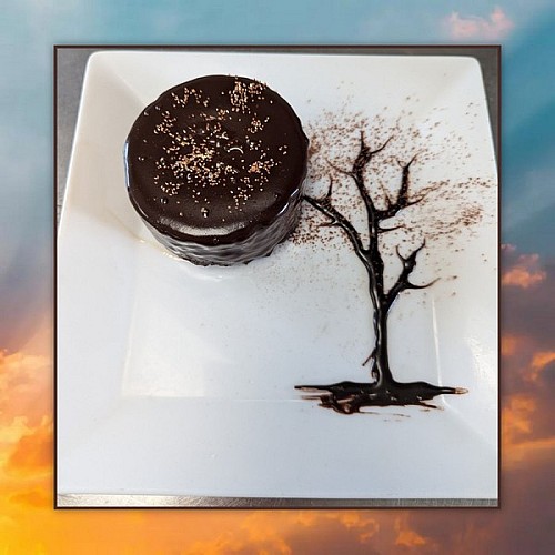 Le Val Joli Vouvray - dessert artistique