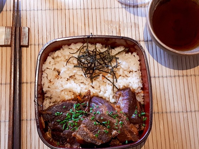 Restaurant Nobuki, table japonaise à Tours.