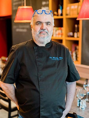 Florent Martin - Restaurant Au Martin Bleu, à Tours.