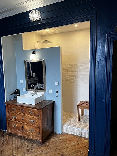 La Demeure d'Euphrosine - Fresnay-sur-Sarthe - Chambre Les Dryades