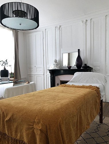 La Demeure d'Euphrosine - Fresnay-sur-Sarthe - espace massage