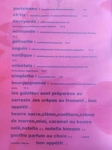 crèpes