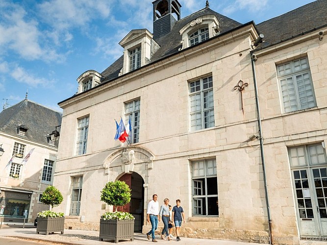 Le musée de Richelieu, au premier étage de l'Hôtel de Ville.