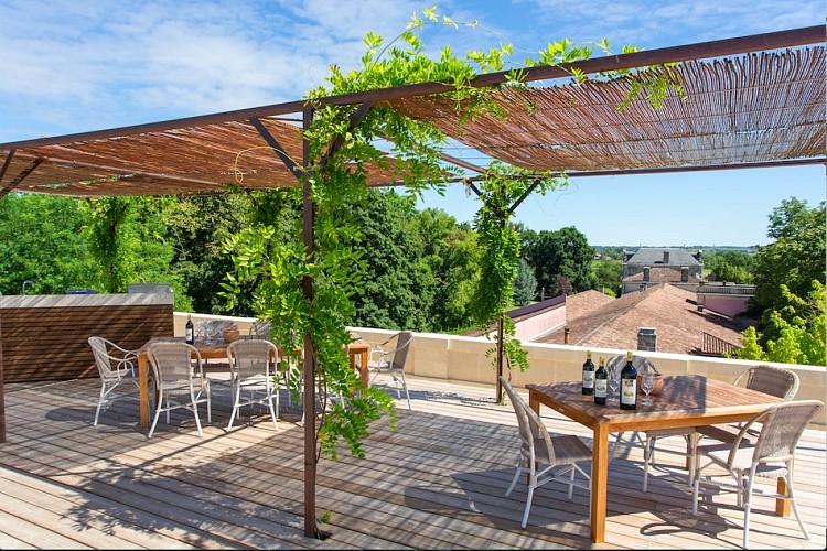 Château Siran, la terrasse 360 format horizontal @Olivier Harrassowski